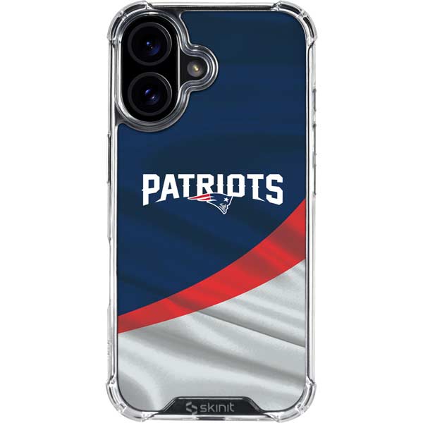 NFL New England Patriots iPhone 17 Clear Case