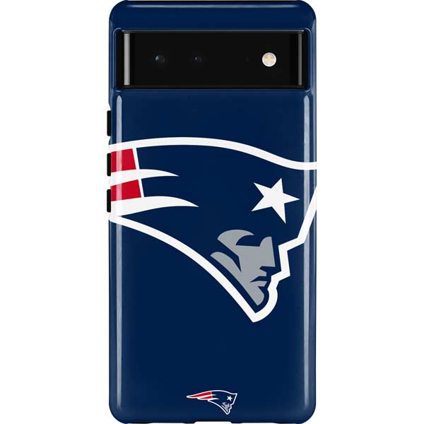 NFL New England Patriots Large Logo Pixel Cases
