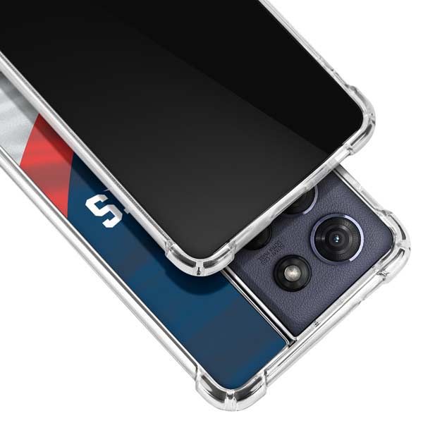 NFL New England Patriots Moto G Power 5G (2025) Clear Case