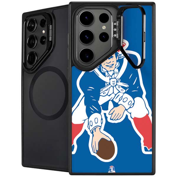NFL New England Patriots Retro Logo Galaxy S26 Ultra Kickstand Case