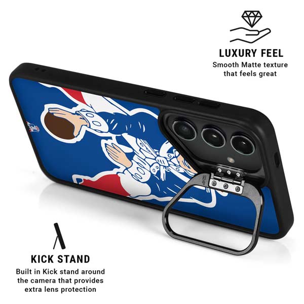NFL New England Patriots Retro Logo Galaxy S26 Ultra Kickstand Case