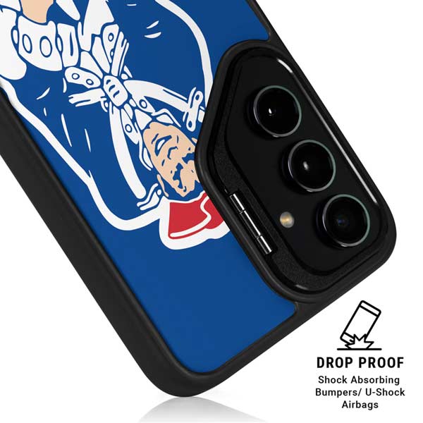 NFL New England Patriots Retro Logo Galaxy S26 Ultra Kickstand Case