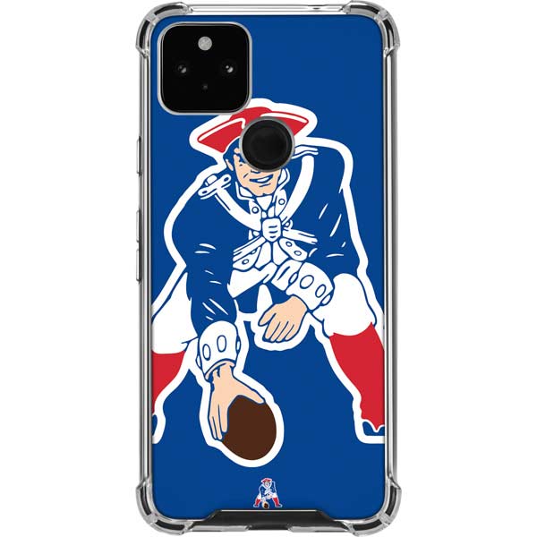 NFL New England Patriots Retro Logo Pixel Cases