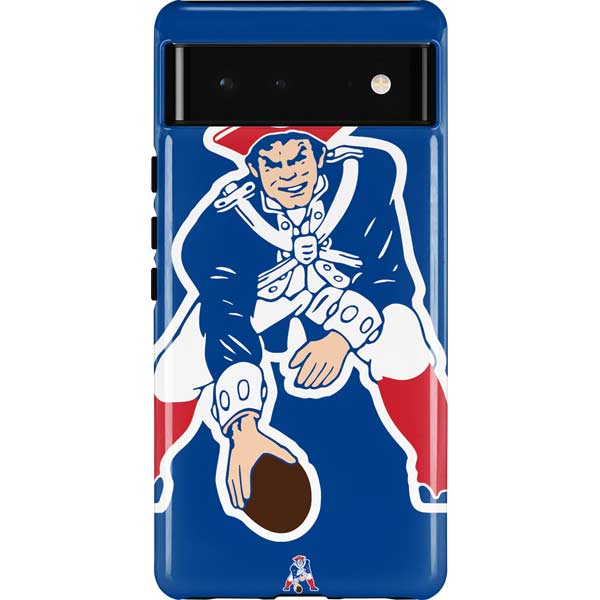 NFL New England Patriots Retro Logo Pixel Cases