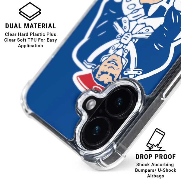 NFL New England Patriots Retro Logo iPhone 17 MagSafe Case