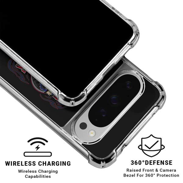 Liquid Blue NFL New England Patriots Running Back Google Pixel 10 Pro XL Clear Case