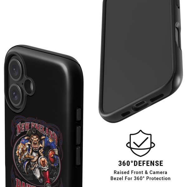 Liquid Blue NFL New England Patriots Running Back iPhone 16 Magsafe Impact Case