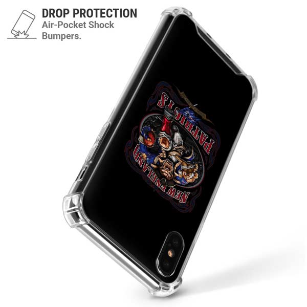 Liquid Blue NFL New England Patriots Running Back iPhone X/XS Clear Case