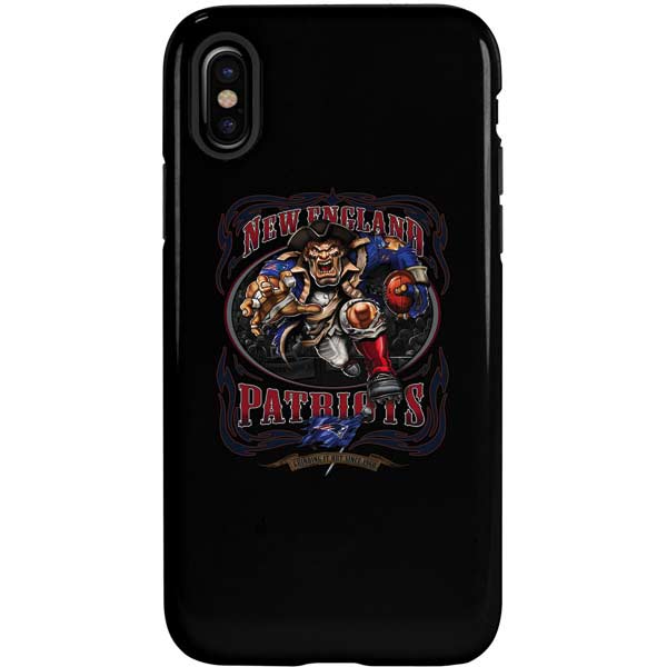 Liquid Blue NFL New England Patriots Running Back iPhone XS Pro Case