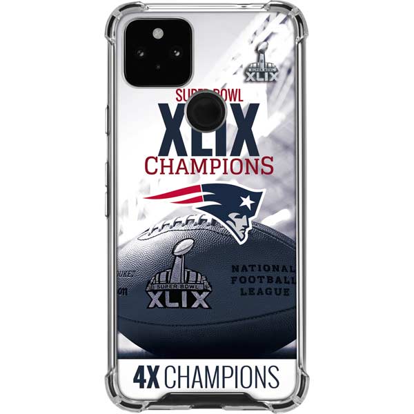 NFL New England Patriots Super Bowl Champs Pixel Cases