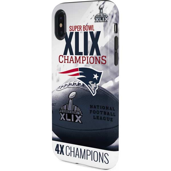NFL New England Patriots Super Bowl Champs iPhone XS Pro Case