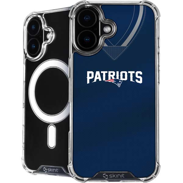 NFL New England Patriots Team Jersey iPhone 17 MagSafe Case