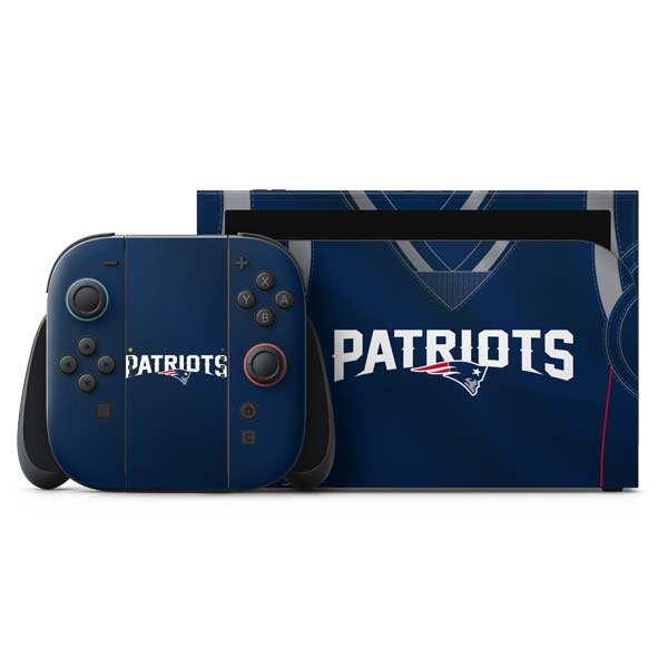 NFL New England Patriots Team Jersey Nintendo Skins