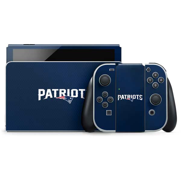 NFL New England Patriots Team Jersey Nintendo Skins