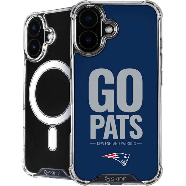 NFL New England Patriots Team Motto iPhone 17 MagSafe Case
