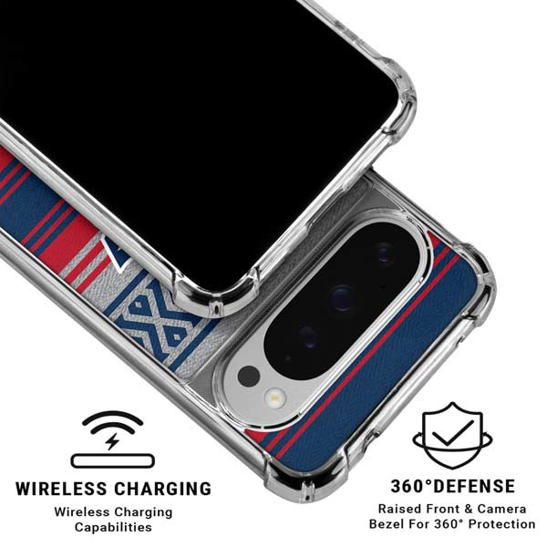NFL New England Patriots Trailblazer Google Pixel 10 Pro Clear Case