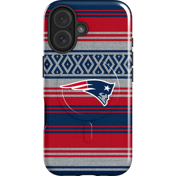 NFL New England Patriots Trailblazer iPhone 16 Magsafe Impact Case