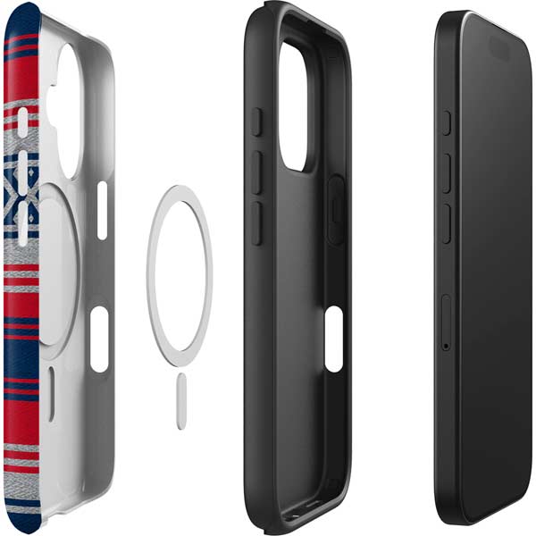NFL New England Patriots Trailblazer iPhone 16 Magsafe Impact Case