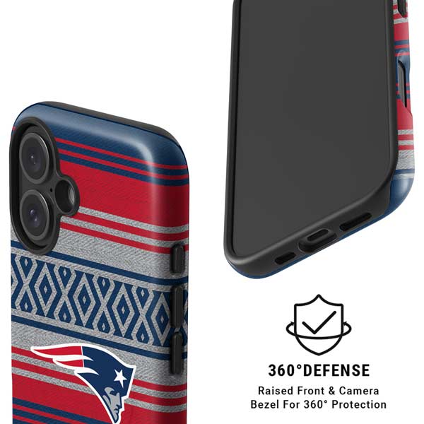 NFL New England Patriots Trailblazer iPhone 16 Magsafe Impact Case