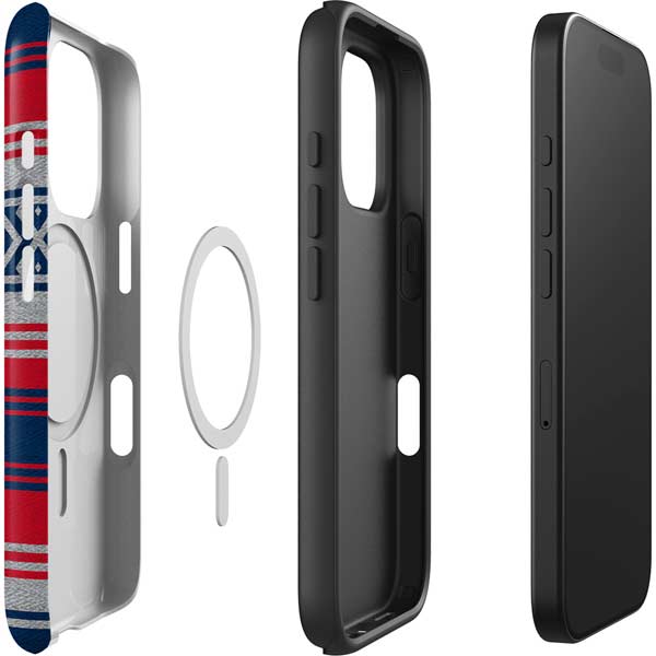 NFL New England Patriots Trailblazer iPhone 16 Pro Magsafe Impact Case