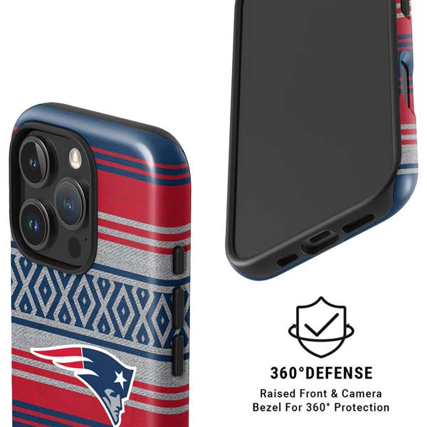 NFL New England Patriots Trailblazer iPhone 16 Pro Magsafe Impact Case