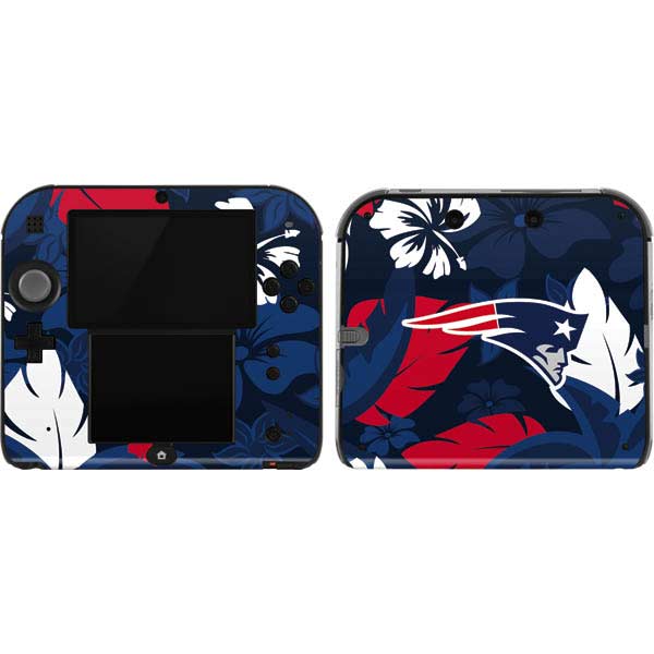 NFL New England Patriots Tropical Print Nintendo Skins