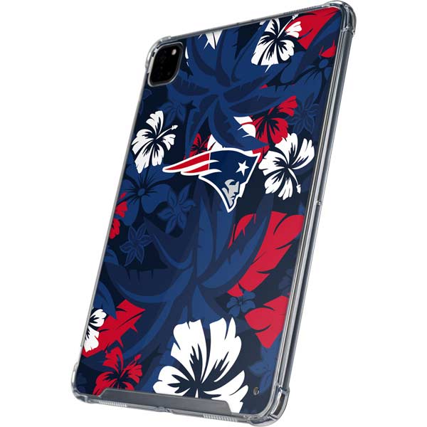 NFL New England Patriots Tropical Print iPad Cases