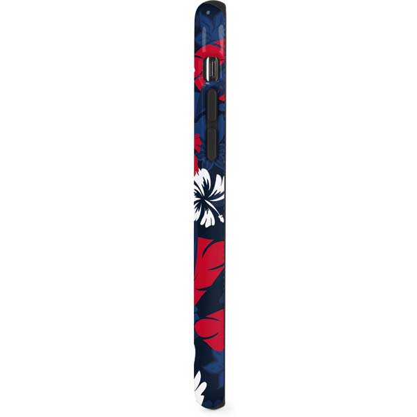 NFL New England Patriots Tropical Print iPhone XS Pro Case