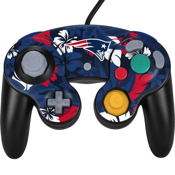 NFL New England Patriots Tropical Print Nintendo Skins