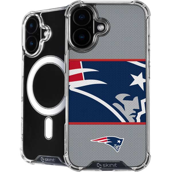 NFL New England Patriots Zone Block iPhone 17 MagSafe Case