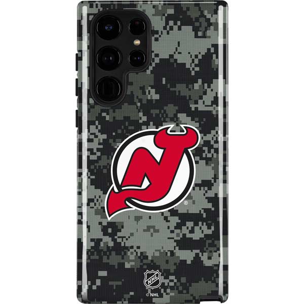 NHL New Jersey Devils Camo Galaxy Cases