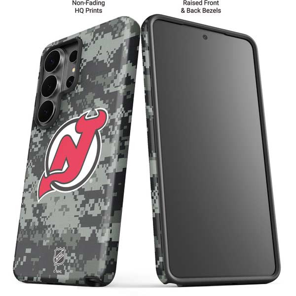 NHL New Jersey Devils Camo Galaxy S26 Ultra Impact Case