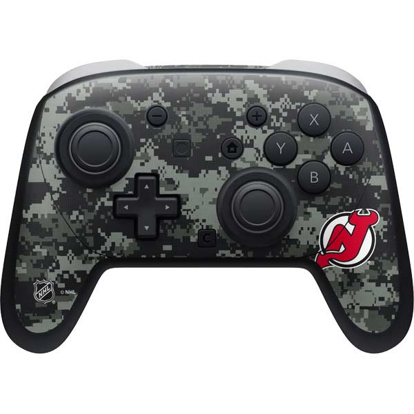 NHL New Jersey Devils Camo Nintendo Skins