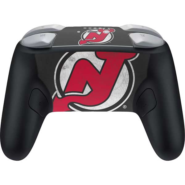 NHL New Jersey Devils Distressed Nintendo Switch 2 (2025) Pro Controller Skin