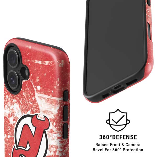 NHL New Jersey Devils Frozen iPhone 16 Plus Magsafe Impact Case