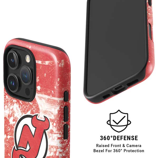 NHL New Jersey Devils Frozen iPhone 16 Pro Max Magsafe Impact Case
