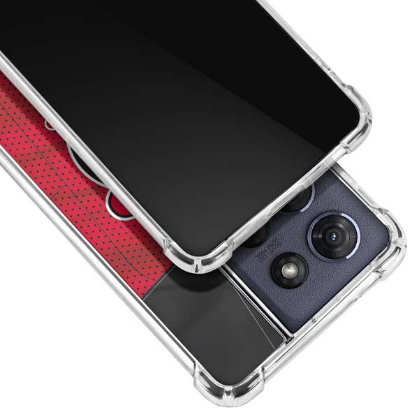 NHL New Jersey Devils Home Jersey Moto G Play 5G (2025) Clear Case