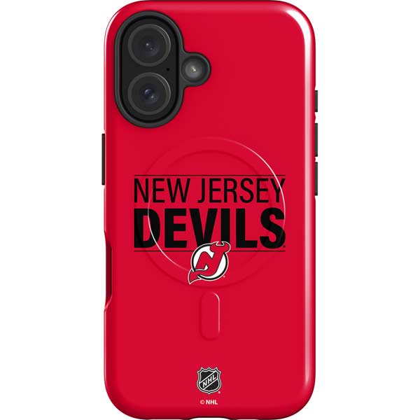 NHL New Jersey Devils Lineup iPhone 16 Magsafe Impact Case