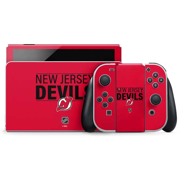 NHL New Jersey Devils Lineup Nintendo Skins