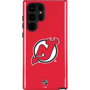 NHL New Jersey Devils Solid Background Galaxy Cases