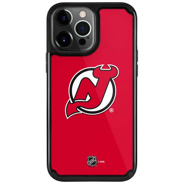 NHL New Jersey Devils Solid Background iPhone Cases