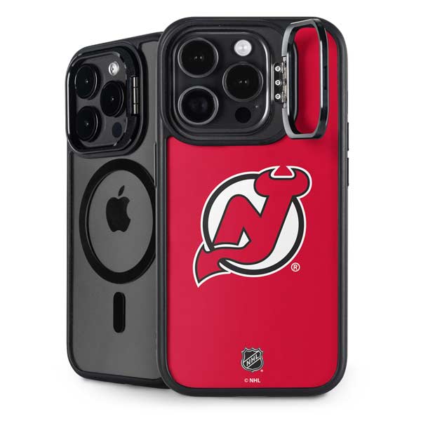 NHL New Jersey Devils Solid Background iPhone Cases