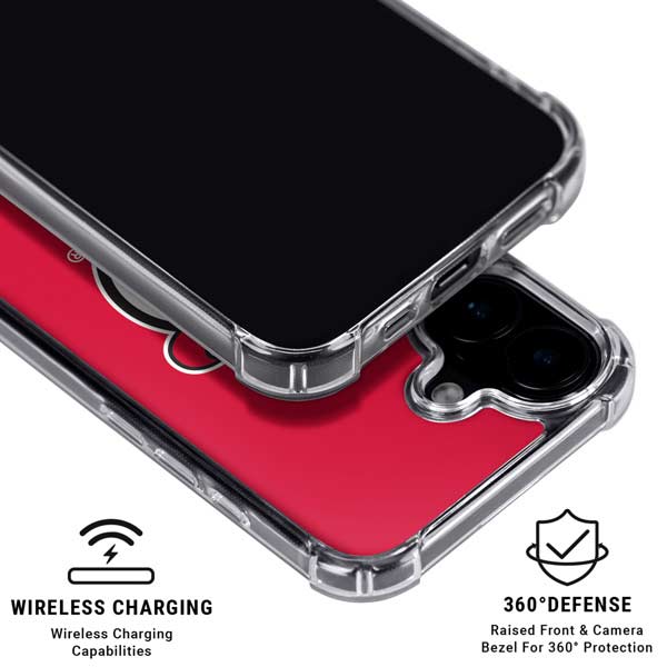 NHL New Jersey Devils Solid Background iPhone 17 MagSafe Case