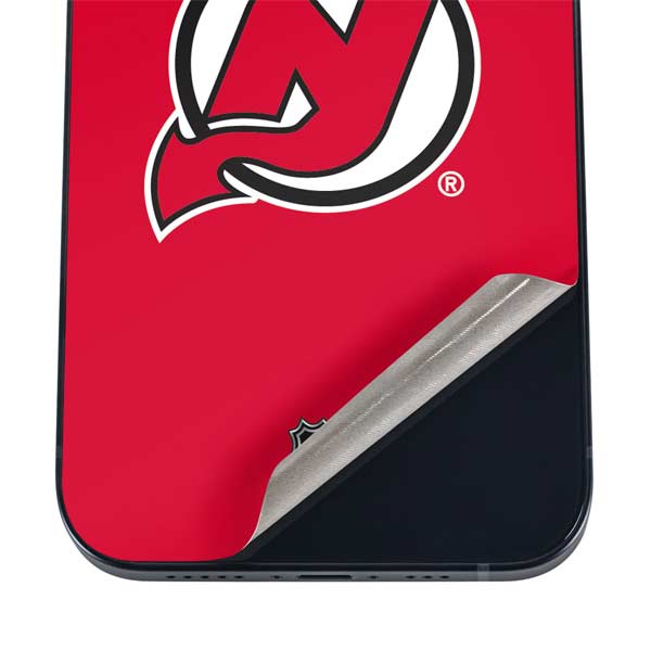 NHL New Jersey Devils Solid Background iPhone 17 Pro Skin