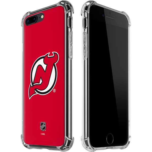 NHL New Jersey Devils Solid Background iPhone Cases