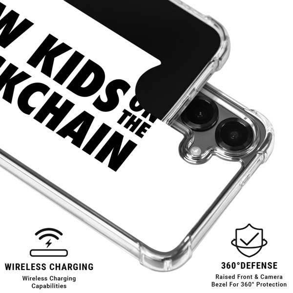 New Kids On The Blockchain Galaxy S26 Clear Case