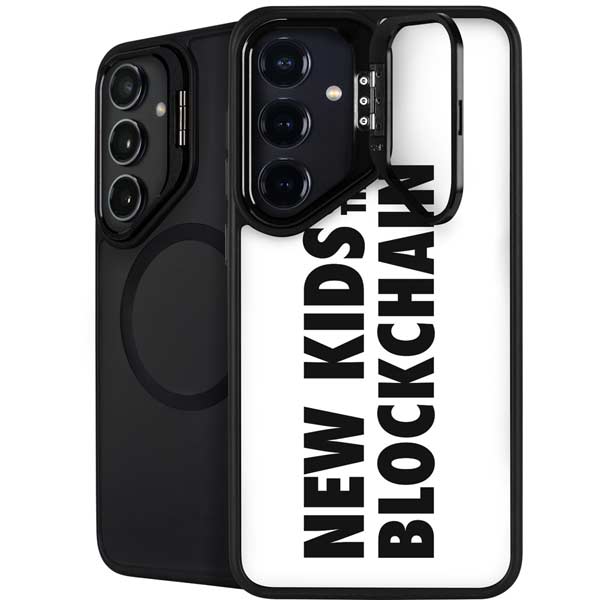 New Kids On The Blockchain Galaxy S26 Plus Kickstand Case