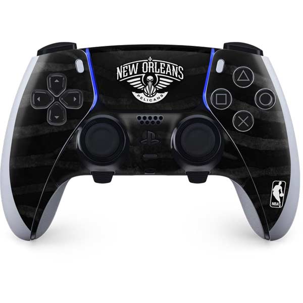 NBA New Orleans Pelicans Black Animal Print PlayStation PS5 Skins