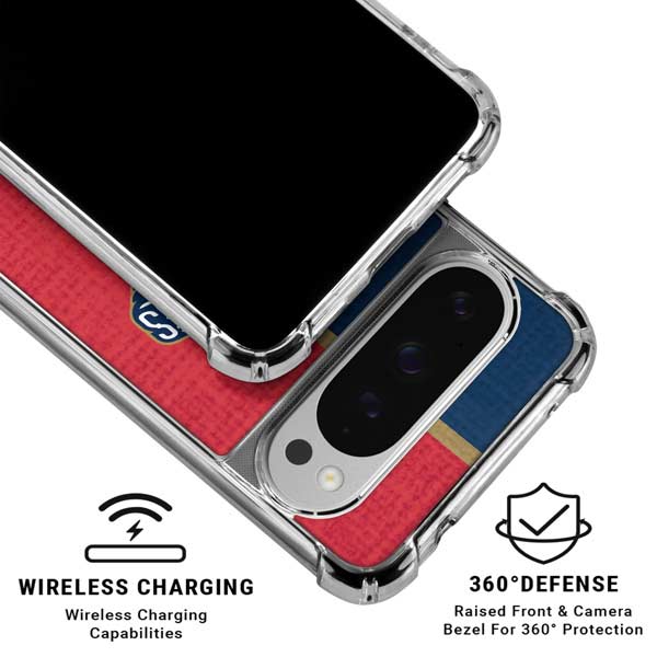 NBA New Orleans Pelicans Canvas Google Pixel 10 Pro XL Clear Case