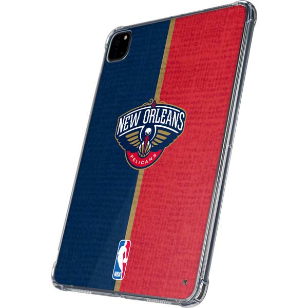 NBA New Orleans Pelicans Canvas iPad Pro 11in (2024) Clear Case